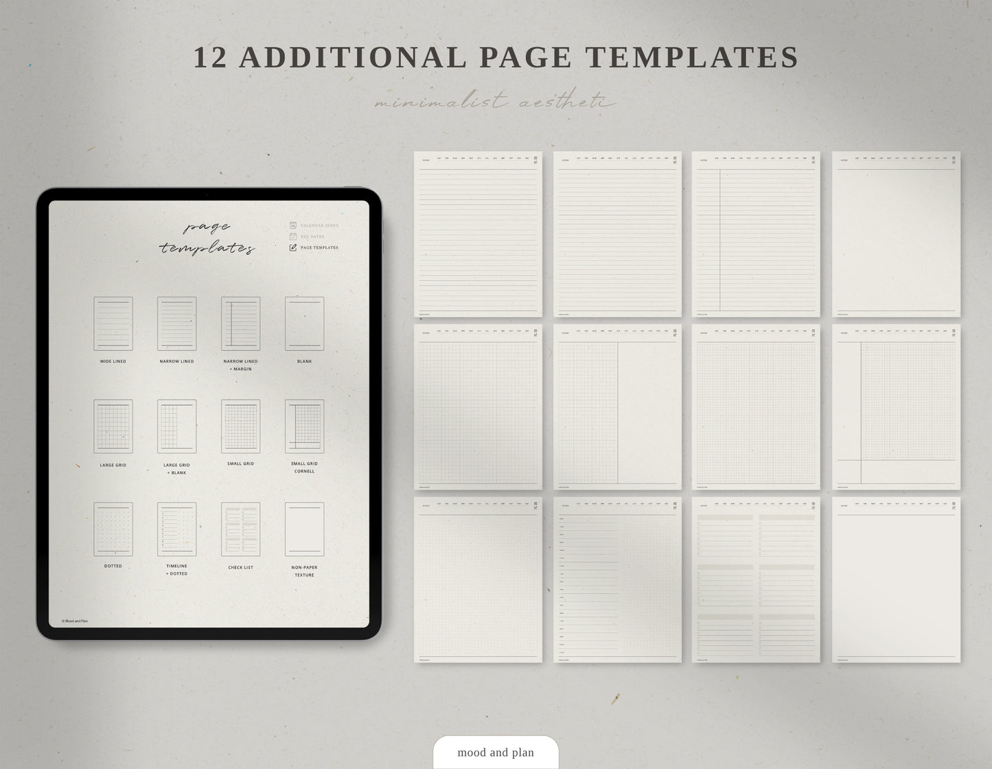 Digital Daily Journal | PAPER BEIGE