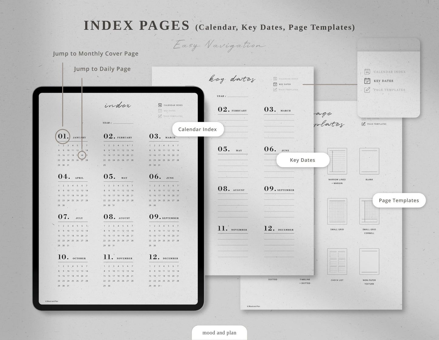 Digital Daily Journal | PAPER GRAY