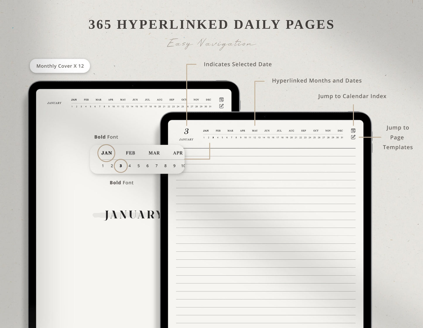 Digital Daily Journal | OFF WHITE