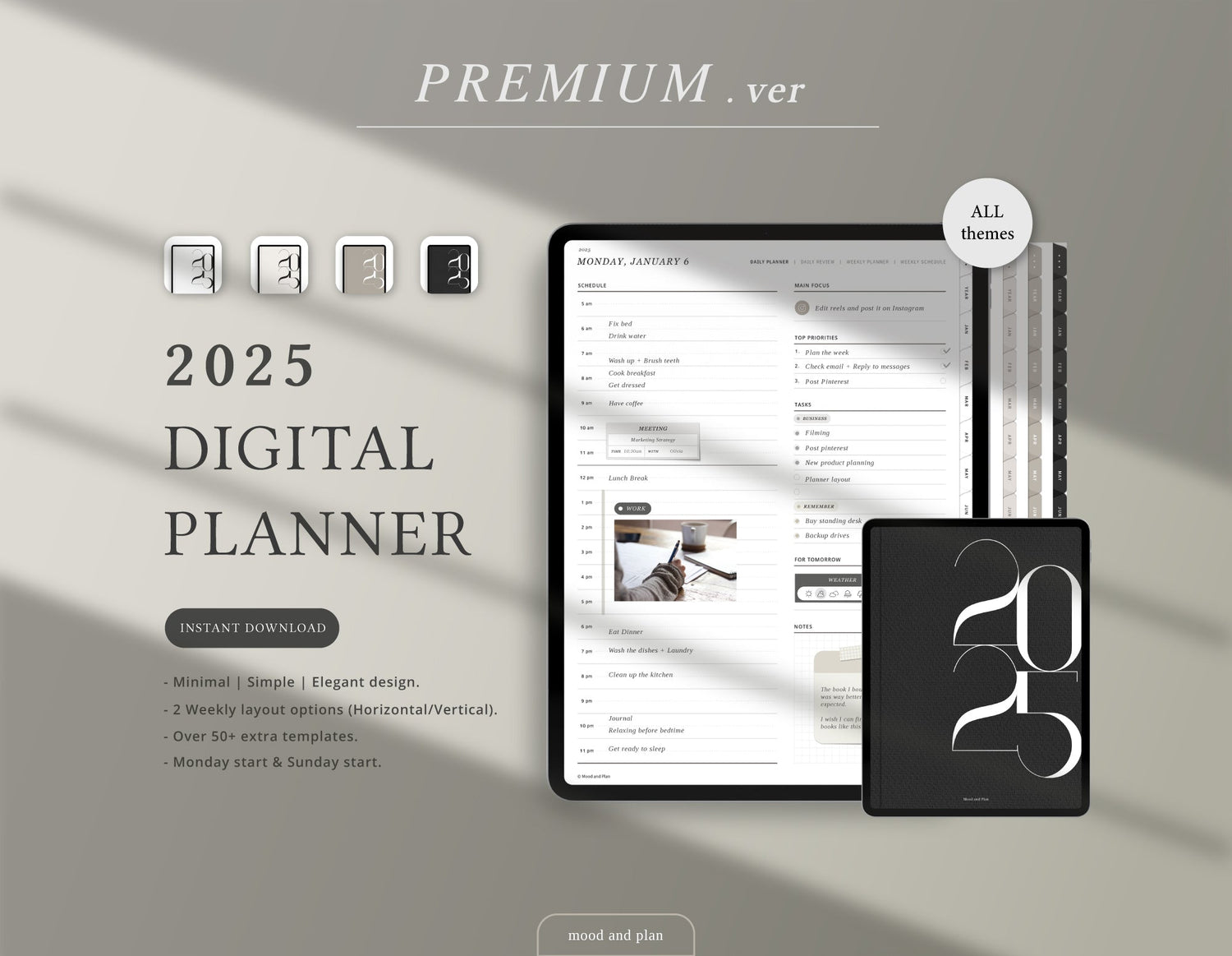 2025 Digital Planners