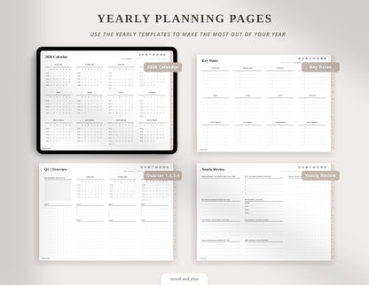2026 Landscape Digital Planner | Beige