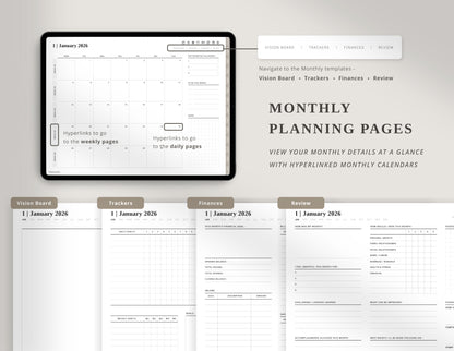 2026 Landscape Digital Planner | Brown