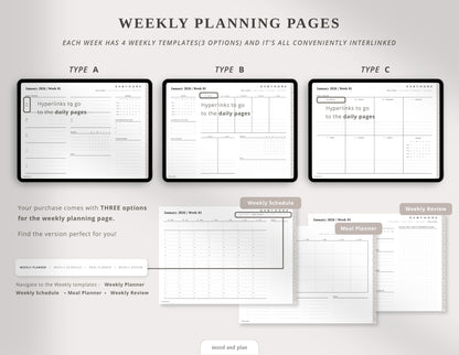 2026 Landscape Digital Planner | Beige