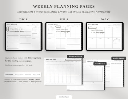 2026 Landscape Digital Planner | Black