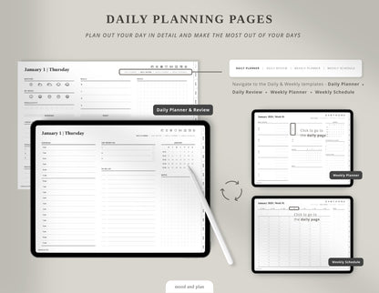 2026 Landscape Digital Planner | White