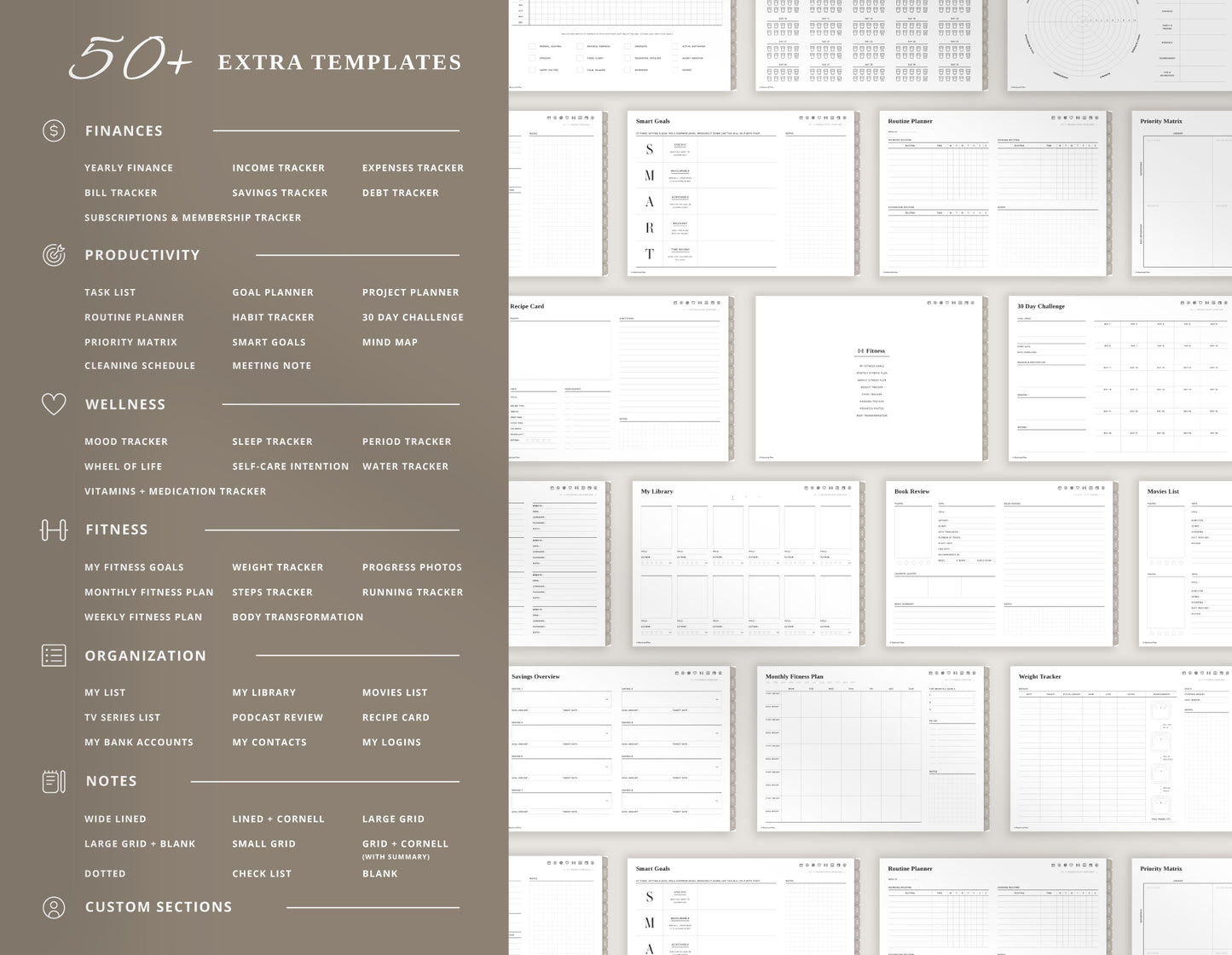 2026 Landscape Digital Planner | Brown
