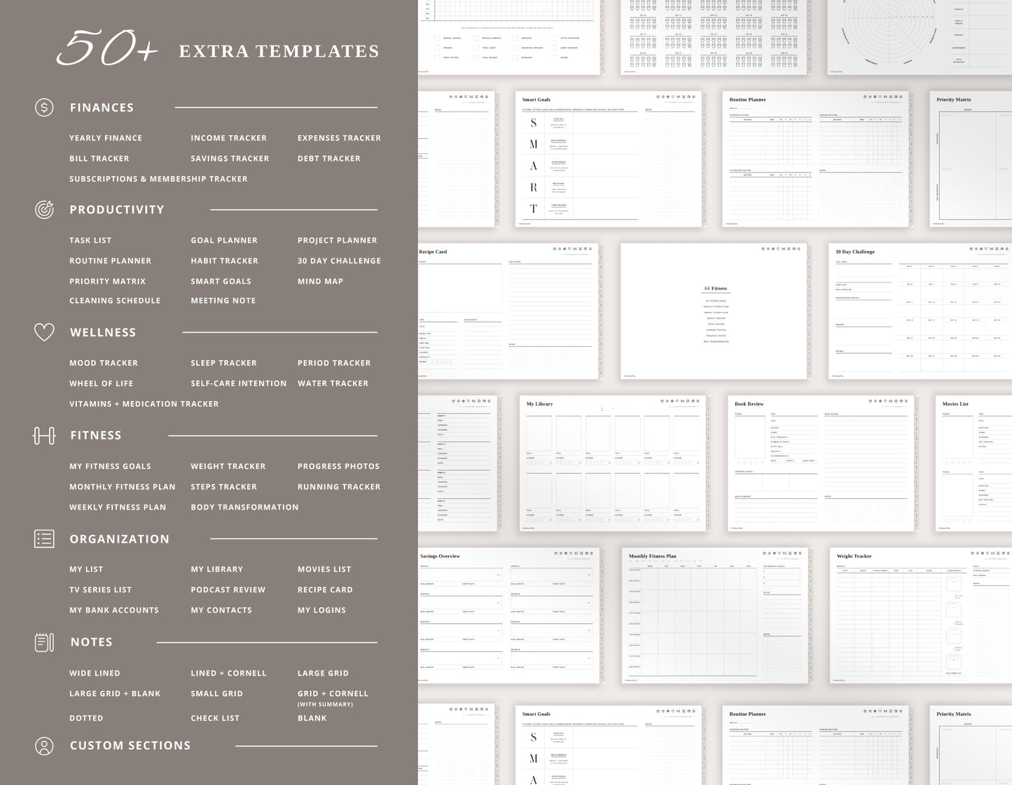 2026 Landscape Digital Planner | Beige
