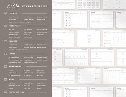 2026 Landscape Digital Planner | Beige