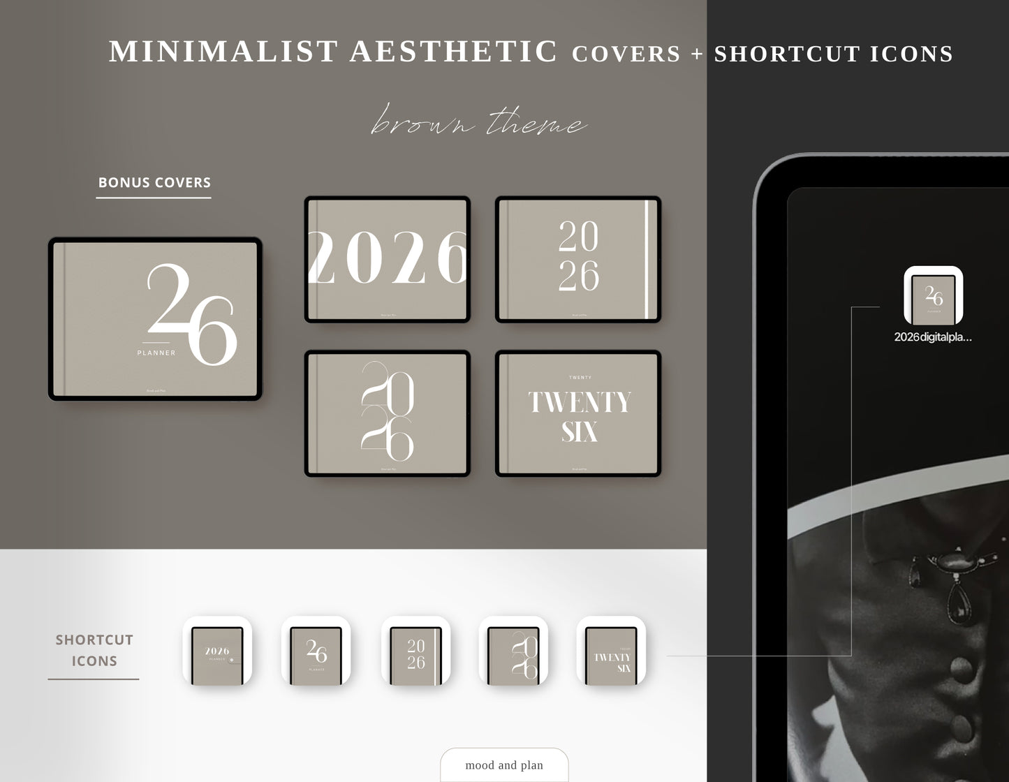 2026 Landscape Digital Planner | Brown
