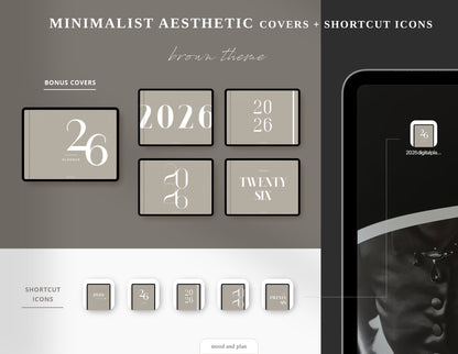 2026 Landscape Digital Planner | Brown