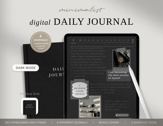 Digital Daily Journal | DARK MODE