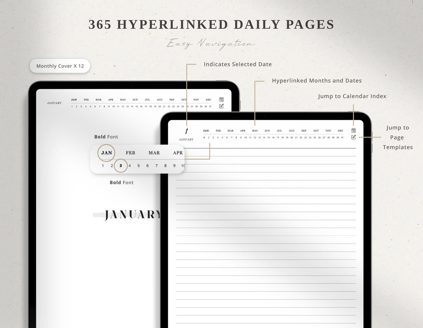 Digital Daily Journal | WHITE