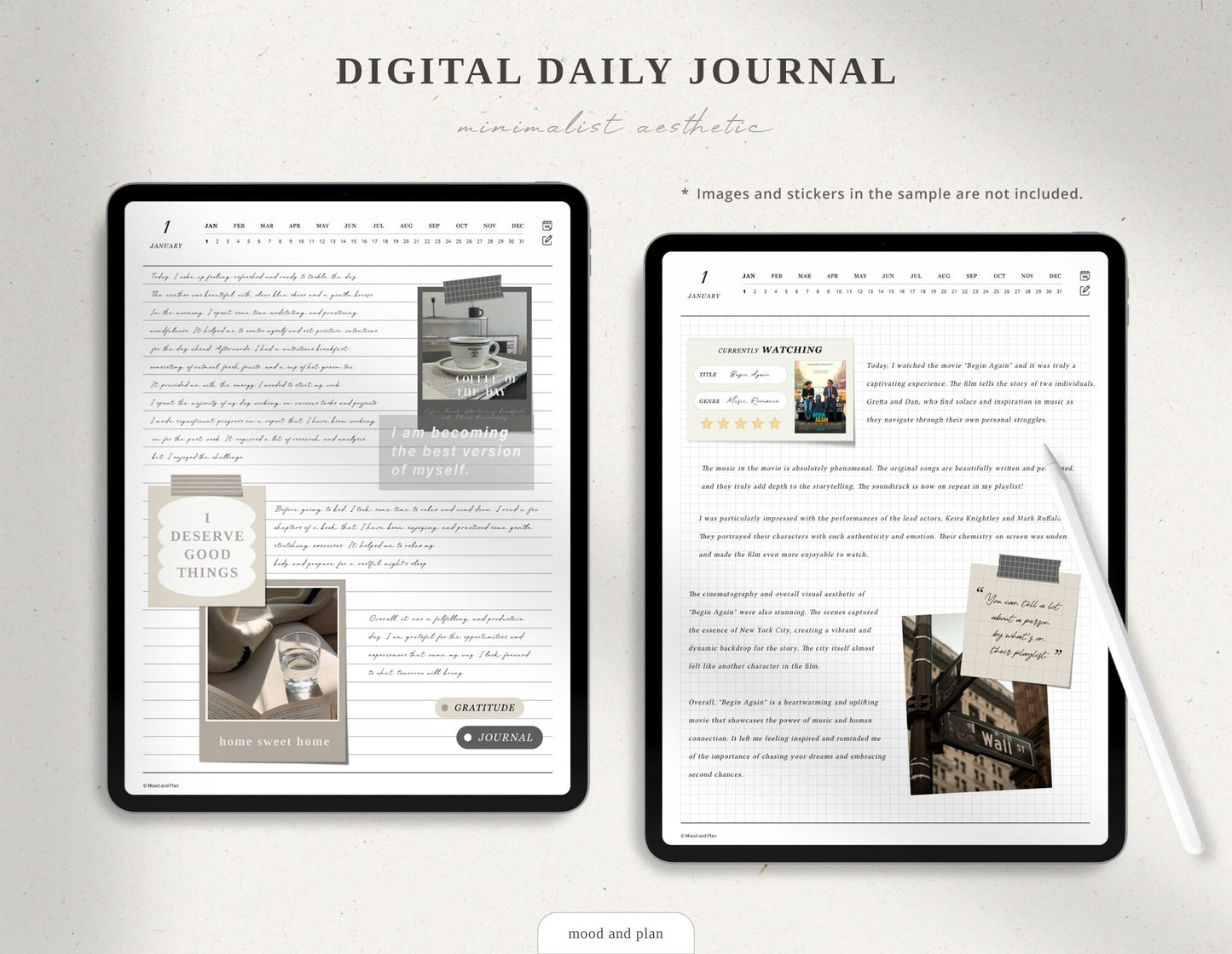 Digital Daily Journal | WHITE